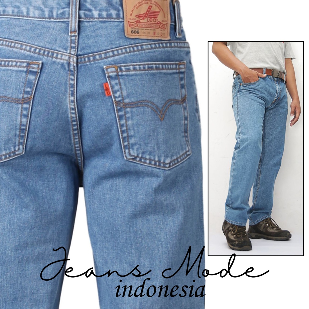 PROMO CUCI GUDANG!!! Celana Jeans Pria LEA Standar Reguler Original Jeans Best Quality 28 sampai 38P