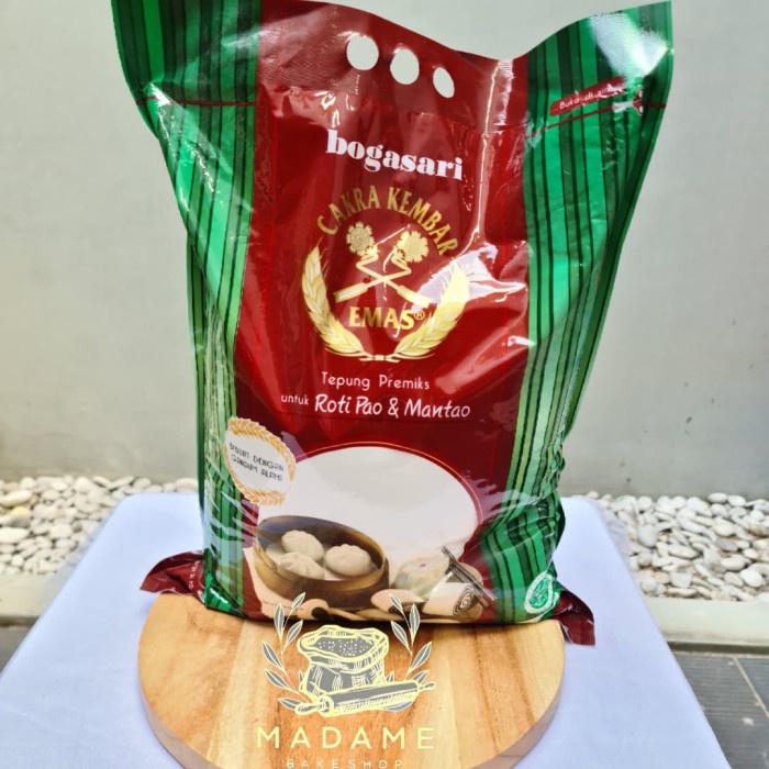 

BISA COD Cakra Kembar Emas Pao / Tepung pao bogasari