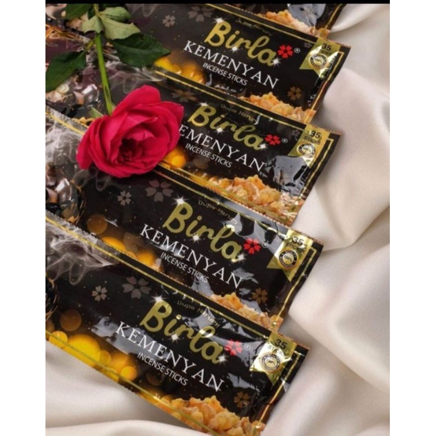 Dupa Hio Birla Kemenyan 1 Pouch Isi 35 Stick Aeromaterapi Wewangian Ruangan ( No Maharaja )