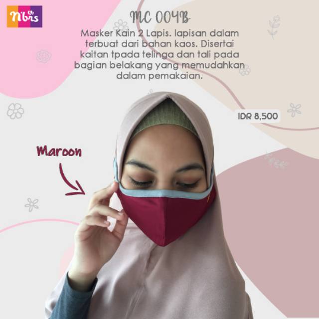 Masker NIBRAS MC 004 (Wrn Tua / Muda)