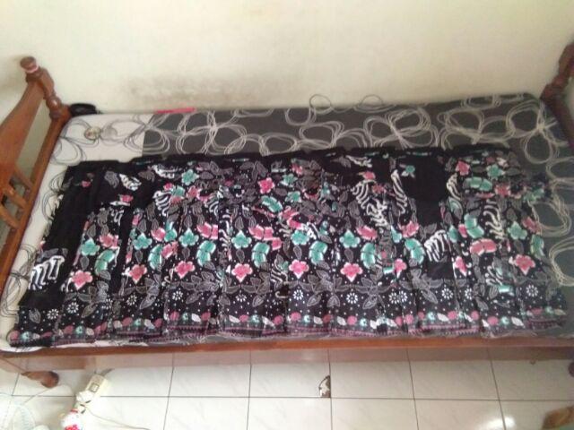 Havi Batik Hrb026 Koko Pendek Pekalongan Padi M L Xl Sogan Tulis Halus Kemeja Batik