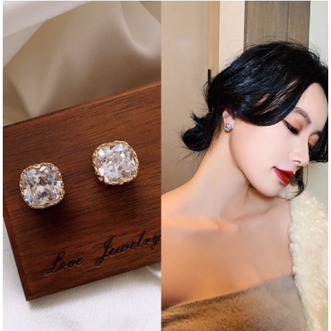 Anting s925 sterling silver hypoallergenic Gaya Korea Untuk Wanita-Ej255
