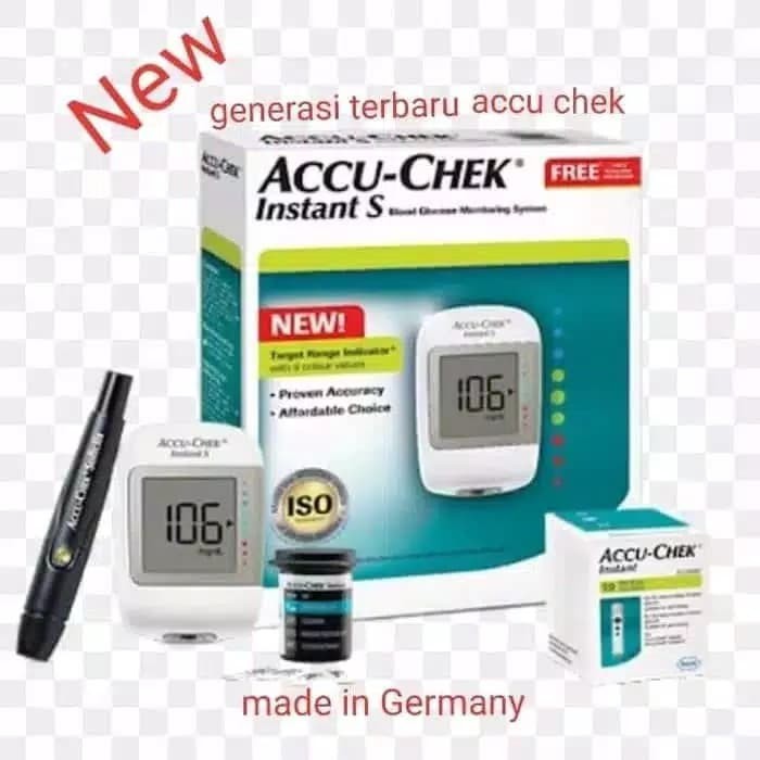 Jual Test Gula Darah Accu Chek Instant Strip Accu Chek Instant Shopee