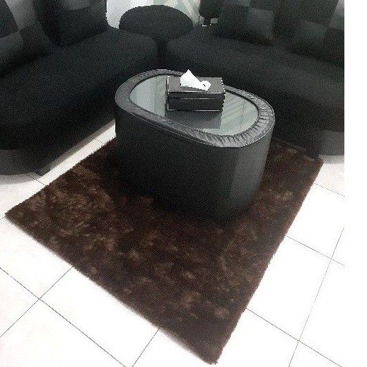 Karpet Bulu Rasfur Empuk Ukuran 140x140x4 CM Cocok Untuk 