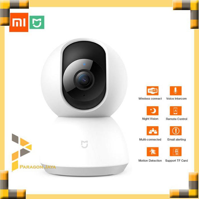 ((BISA COD)) Xiaomi Mi Home smart Security Camera 360° 1080P IP Cam CCTV INTER VER Kamera Yi Dome