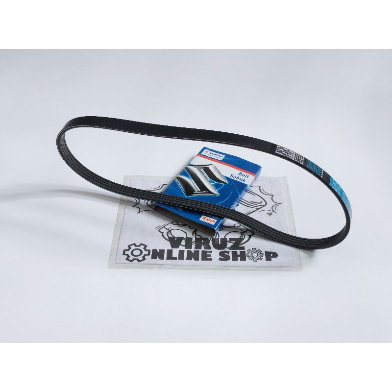 FAN VAN BELT SABUK KIPAS SUZUKI 4PK-835 4PK835 4PK 835 ORIGINAL SUZUKI