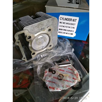 Blok bore up set 58 5MM Moto1 Racing Yamaha Mio M3 Bagus