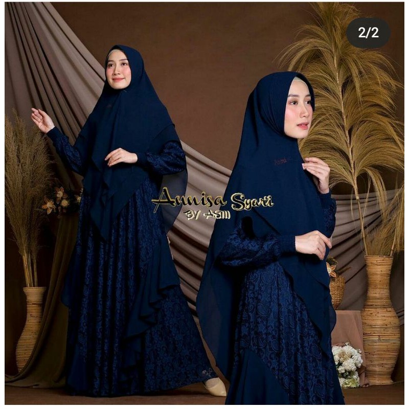 Cuci Gudang Gamis Annisa Syar i By Asm Original Terbaru 2021 / Gamis Lebaran Idulfitri Trendy No 1