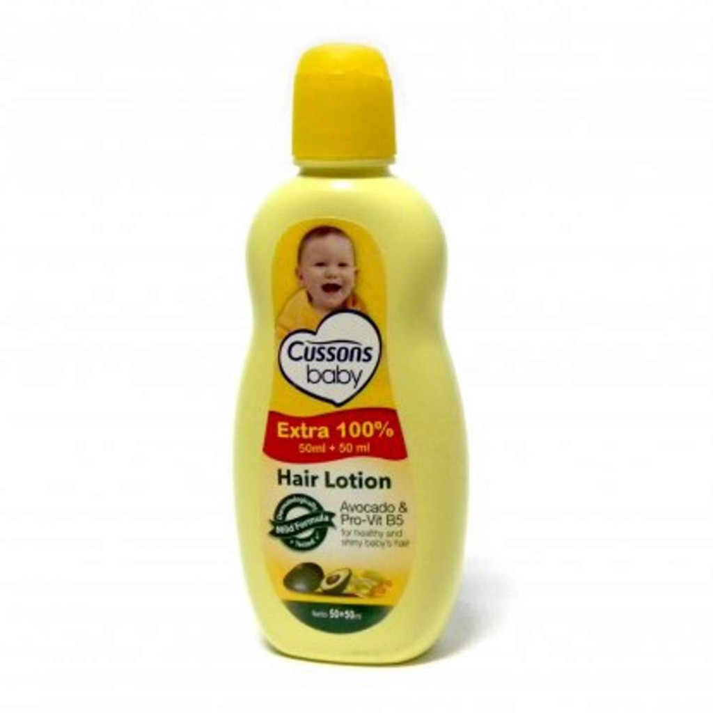 CUSSONS BABY Hair Lotion Anak Bayi Extra 100% 100ml + 100ml /200ml