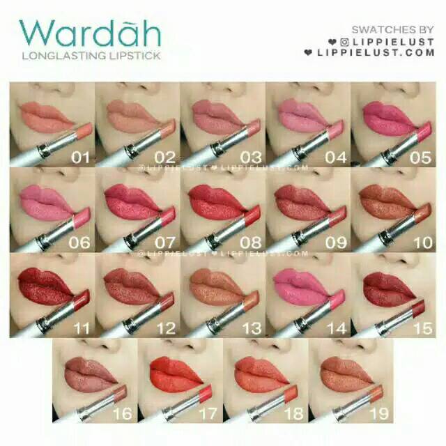 [BPOM]Wardah longlasting lipstick / Lipstik Wardah / Lipstik Batang Wardah / Produk Wardah /Original