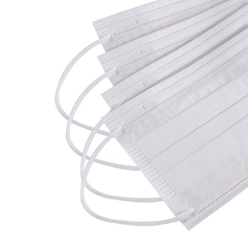 MASKER 3PLY PUTIH EARLOOP (50pcs)