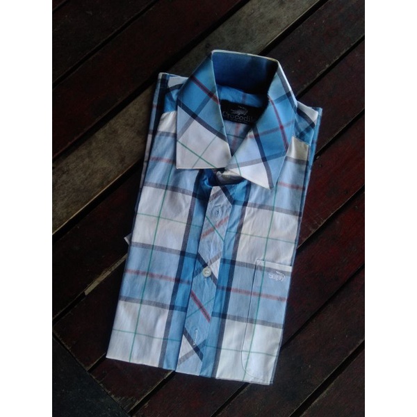 KEMEJA CROCODILE PRIA SIZE M CROCODILE SECOND BRANDED