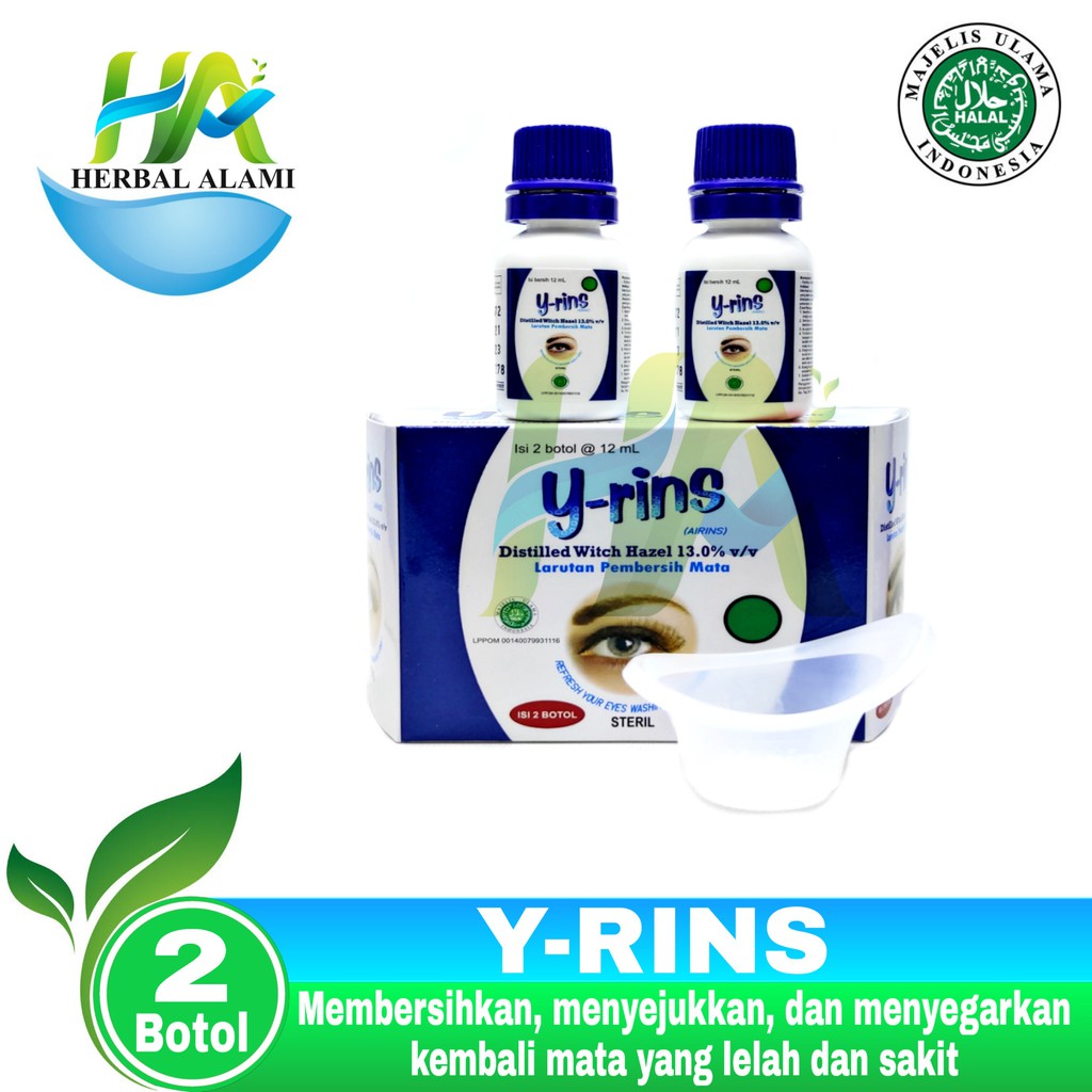 Y-Rins Airins isi 2 / obat larutan pembersih Mata