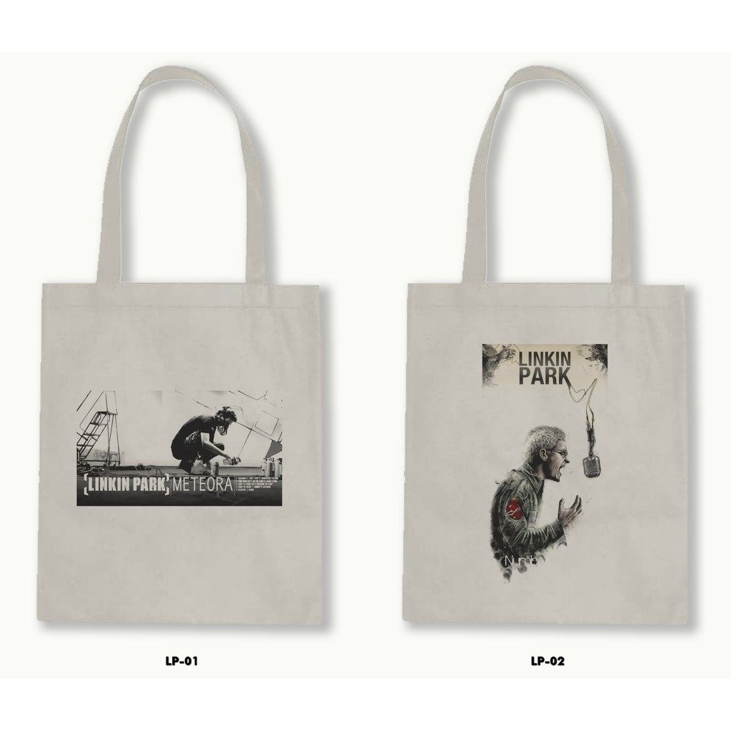 TOTE BAG BLACU - LINKIN PARK