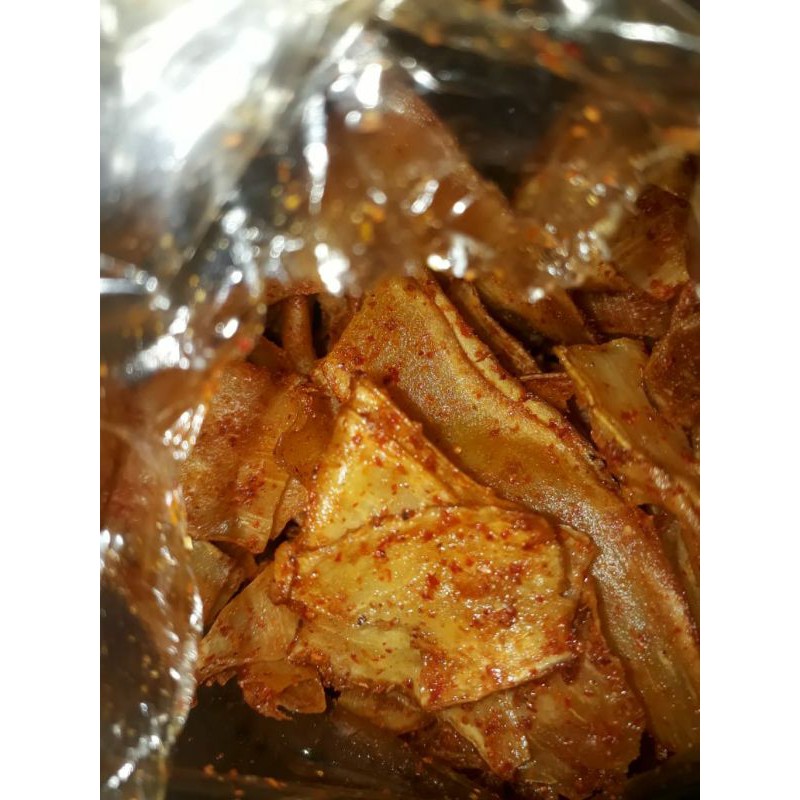 

kripdas ~ kripik pedas 1/2kg