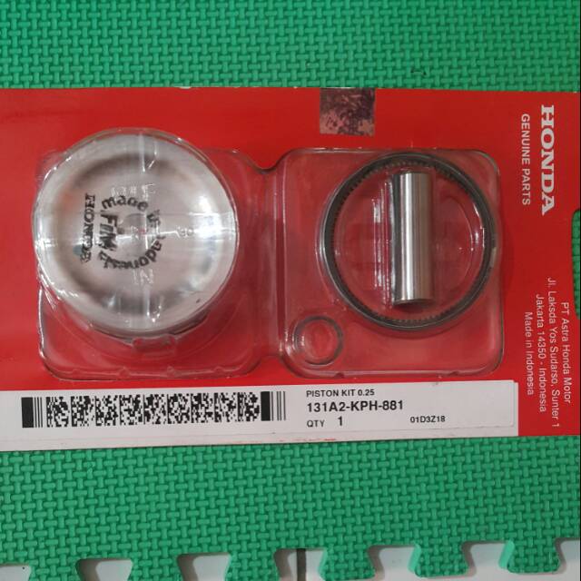 Piston Kit Seher Kit Karisma, Supra X125 FI Honda KPH