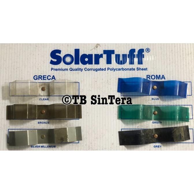 favorit] Solartuff Atap Polycarbonate Greca/Roma Trimdeck