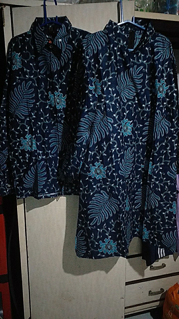 Maura Couple - Sania Ruffle Batik Couple Ori Ndoro Jowi Garansi Termurah Shopee - Batik