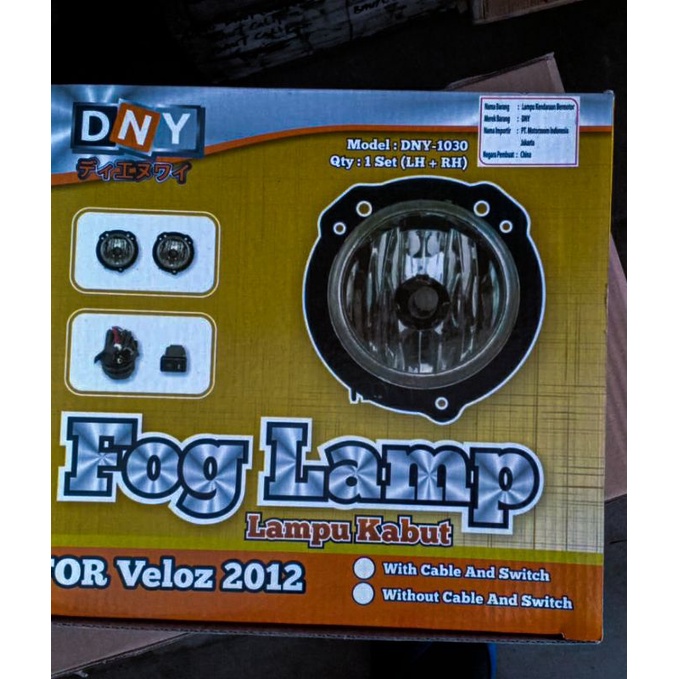 FOGLAMP XENIA / AVANZA VELOZ 2012 2013 2014 2015