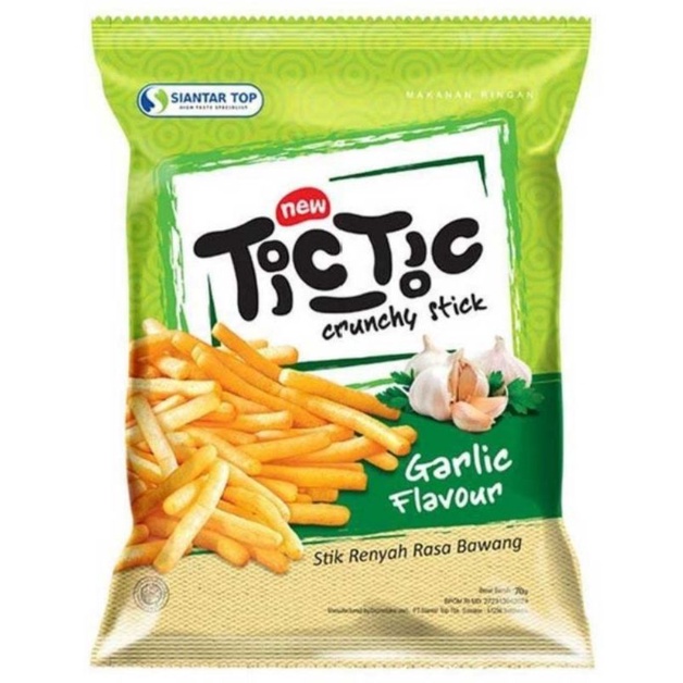 

Tic Tic Crunchy Stick Garlic Flavour 70Gr