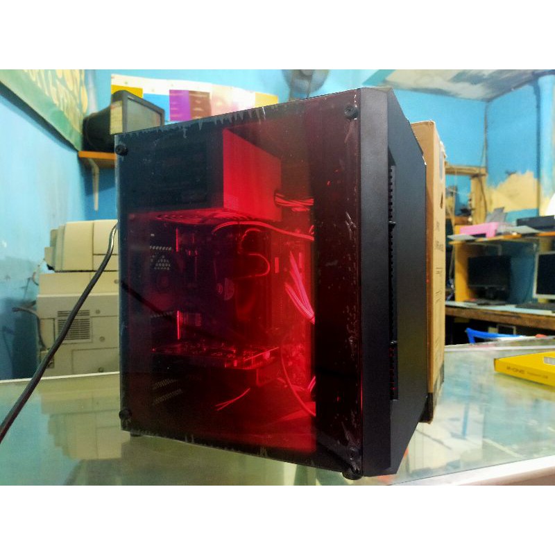 PC RAKITAN BARU Intel I3/Ram 4Gb/Hdd 500Gb Casing Game Fan Rgb