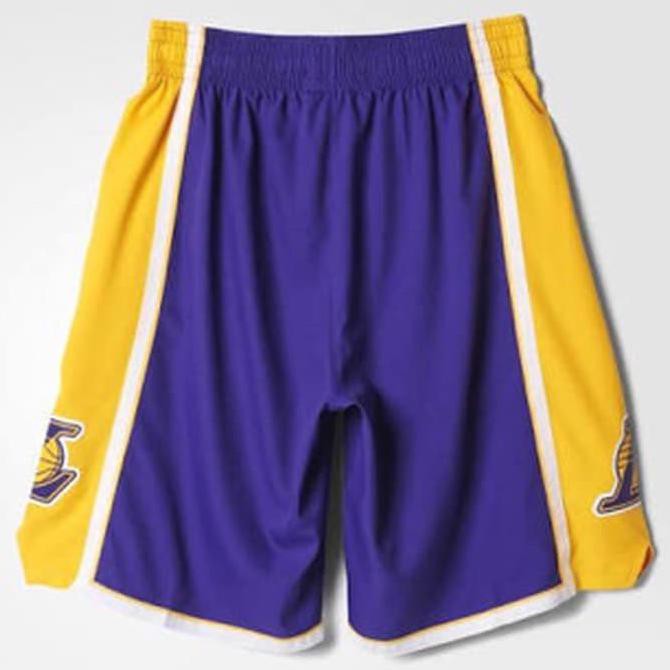 Sale Adidas Los Angeles Lakers Swingman Shorts Original