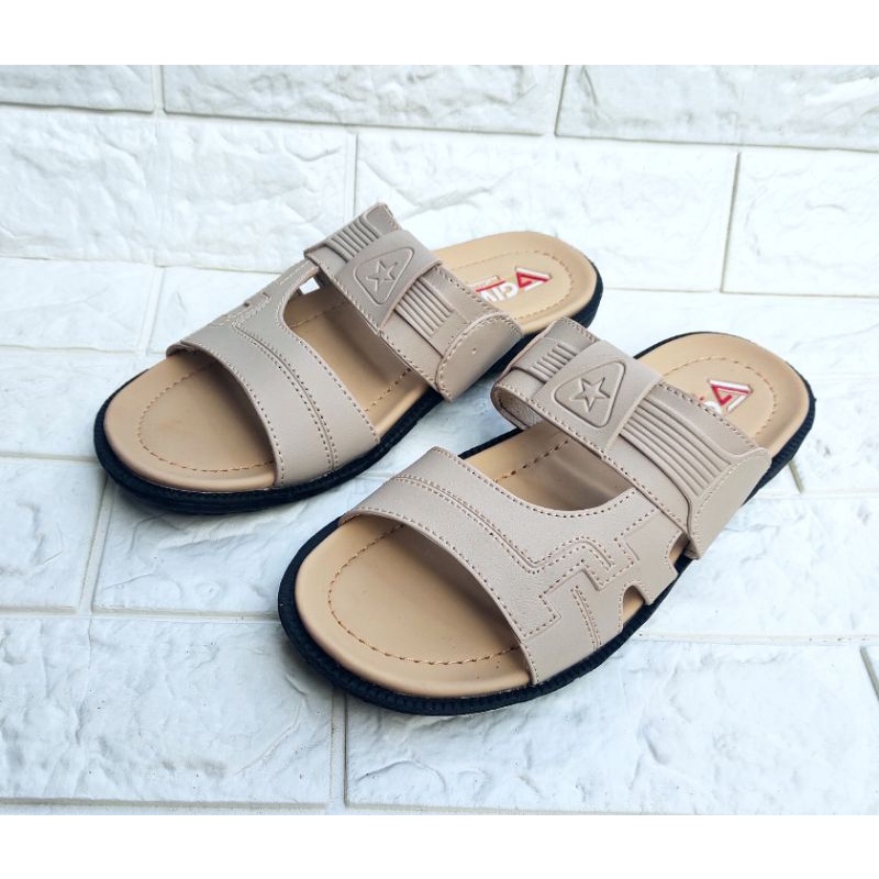 Sendal Japit Pria Kasual Flat Murah Sandal Selop Terbaru