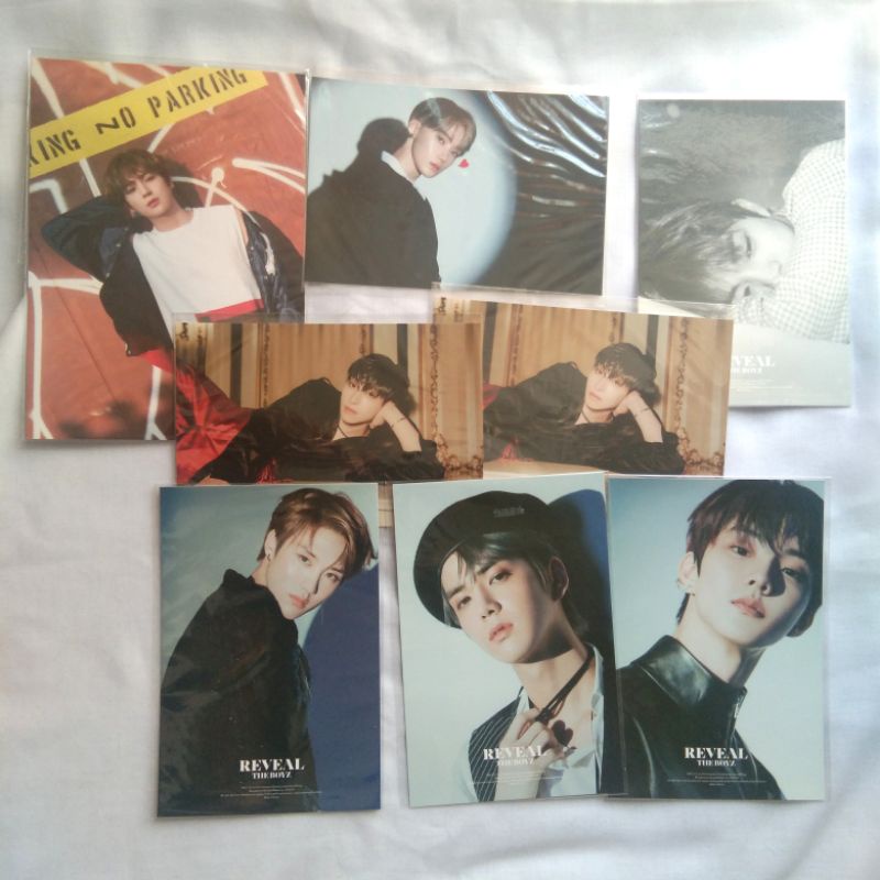 [haebunnyy] Postcard The Boyz Hyunjae New Q Sangyeon Younghoon Jacob Reveal Moon Boy Trick Chase DDD