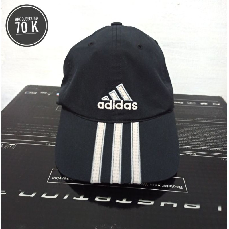 adidas topi pria cewek second 100% original bekas rasa baru