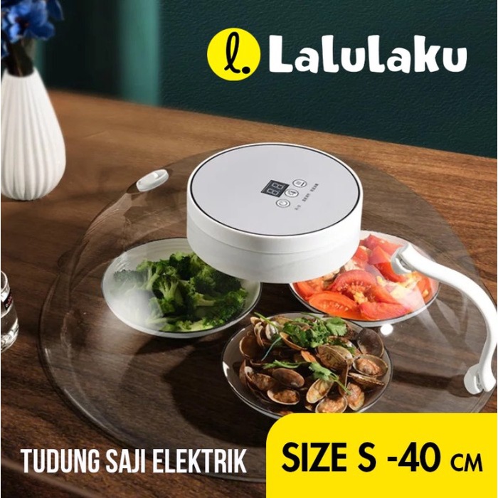 Tudung Saji Elektrik Makan Penutup Makanan Pemanas Elektrik Pelindung