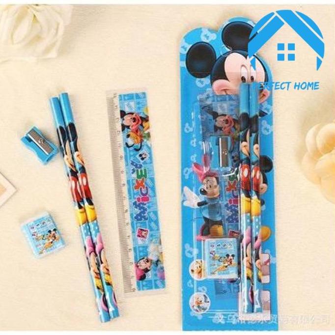 

SET ALAT TULIS SEKOLAH 5 IN 1 KARAKTER LUCU MINI STATIONERY SET KARAKT