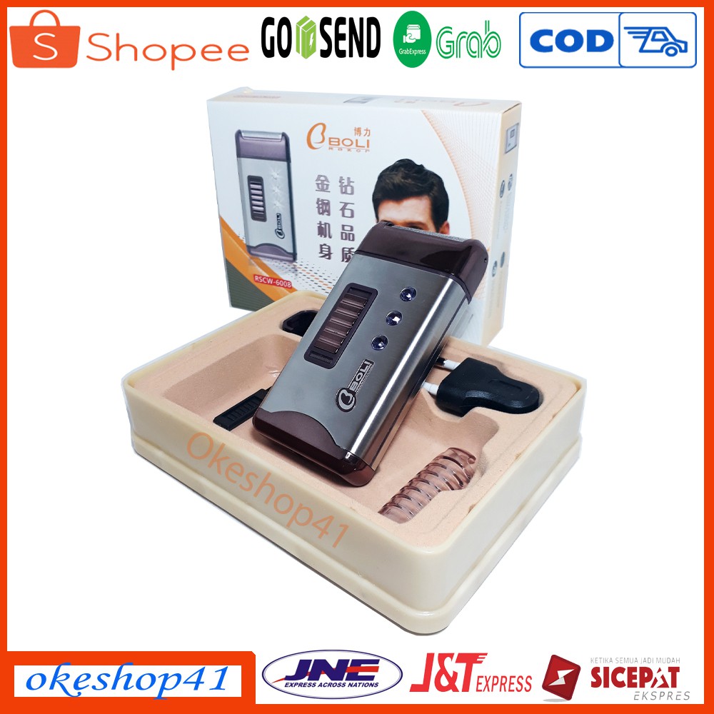 Boli Razor Shaver RSCW-6008 Alat Cukur Kumis Dan Jenggot