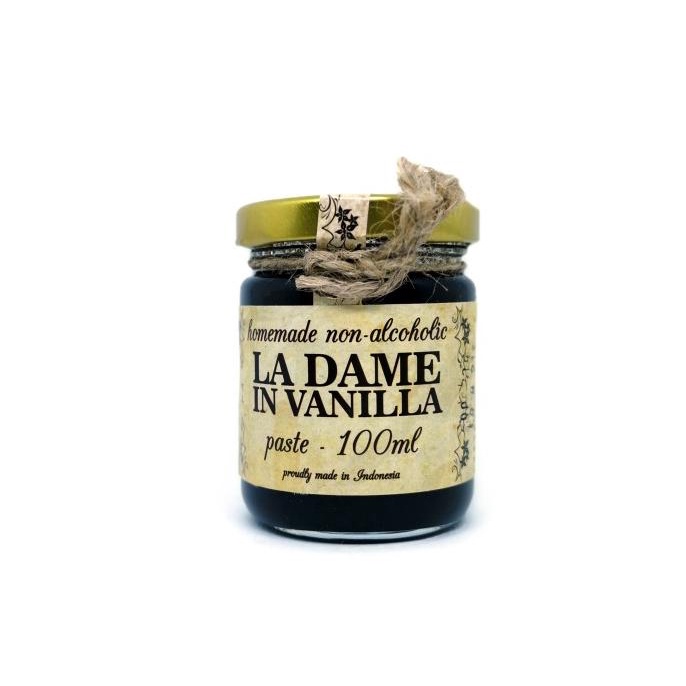 

La Dame In Vanilla Paste Vanila Pasta 100ml Halal MUI