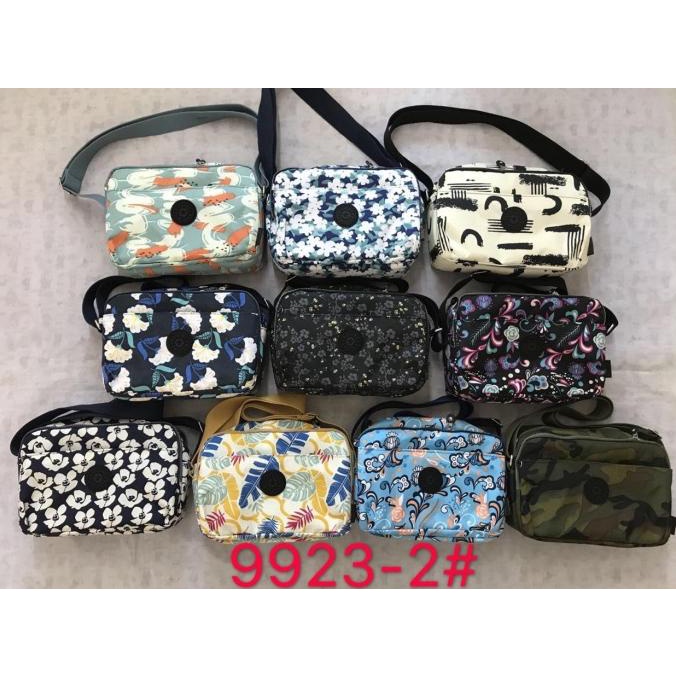 Kipling Selempang Motif Tas Wanita Import Murah Sling Bag Parasut
