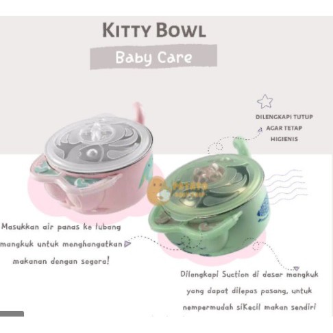 Babycare Kitty Bowl - 2162 Mangkok Anak