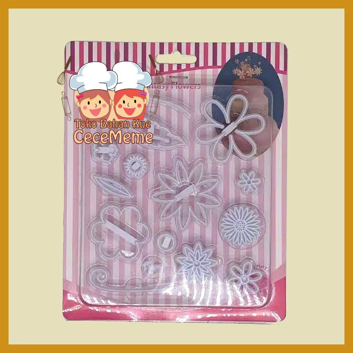 

Icing Fondan Fondant Tools Set Decorating Baking Dekorasi Flower
