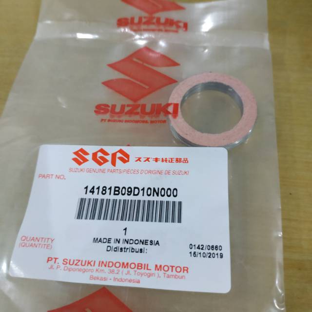 Paking Knalpot Shogun 125R lama/Shogun 125 SP Lama