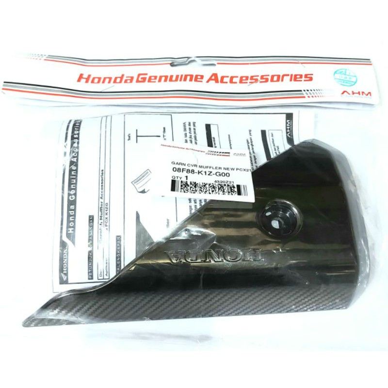 GARNIS KNALPOT COVER MUFFLER NEW HONDA PCX 160