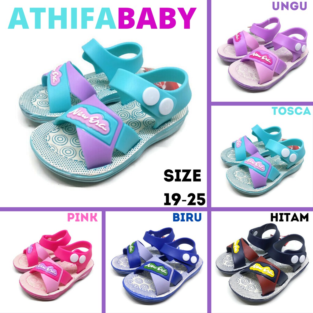 Sepatu Sandal Anak Perempuan Laki Usia 6 Bulan Umur 1 2 3 Tahun Size 22 23 24 25 Sendal Balita Bayi