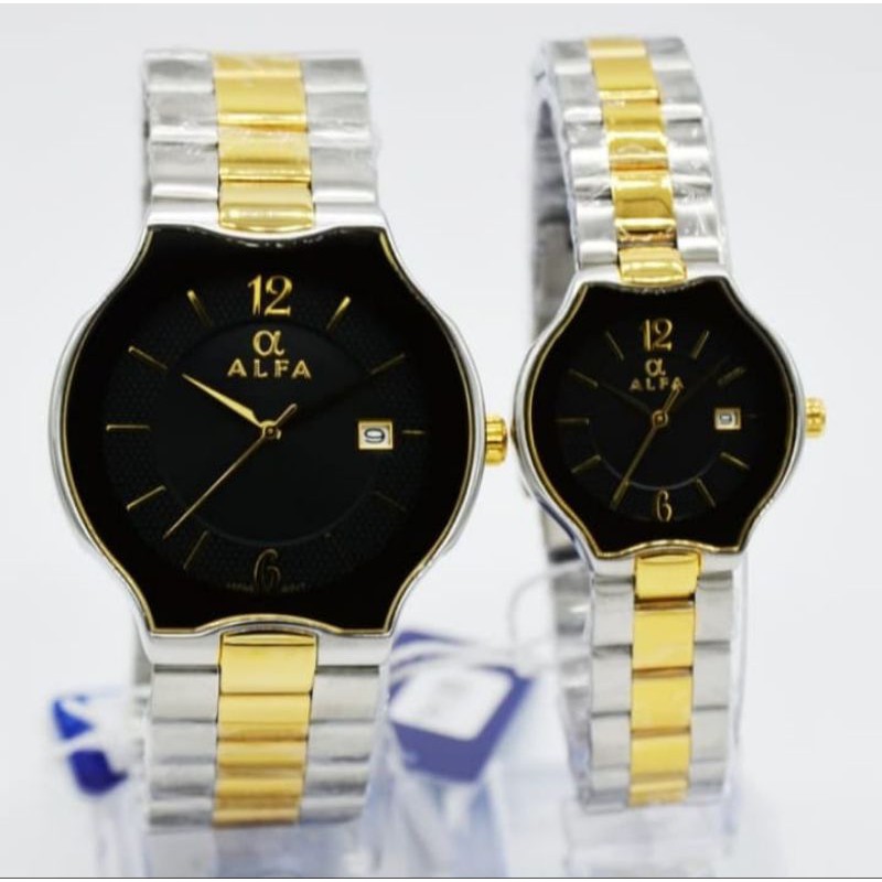 JAM TANGAN ALFA 88114 COUPLE