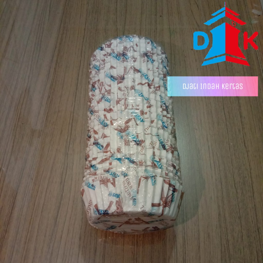 DISKON !!! Cup Cake/Cup Roti Trans MOTIF Ukuran ( 14,5 cm )