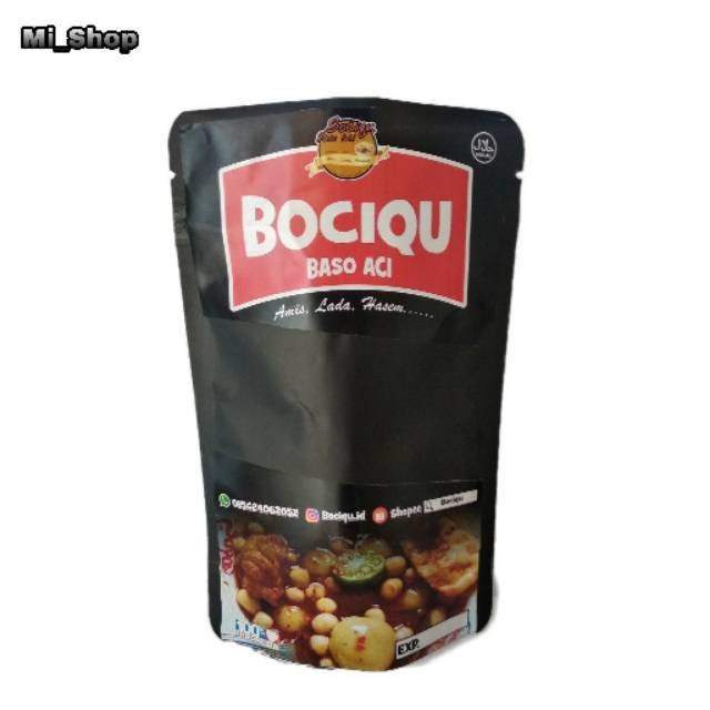 

BOCIQU BASO ACI KHAS GARUT PREMIUM BAKSO ACI KHAS GARUT BOCI EXTRA TOPPING