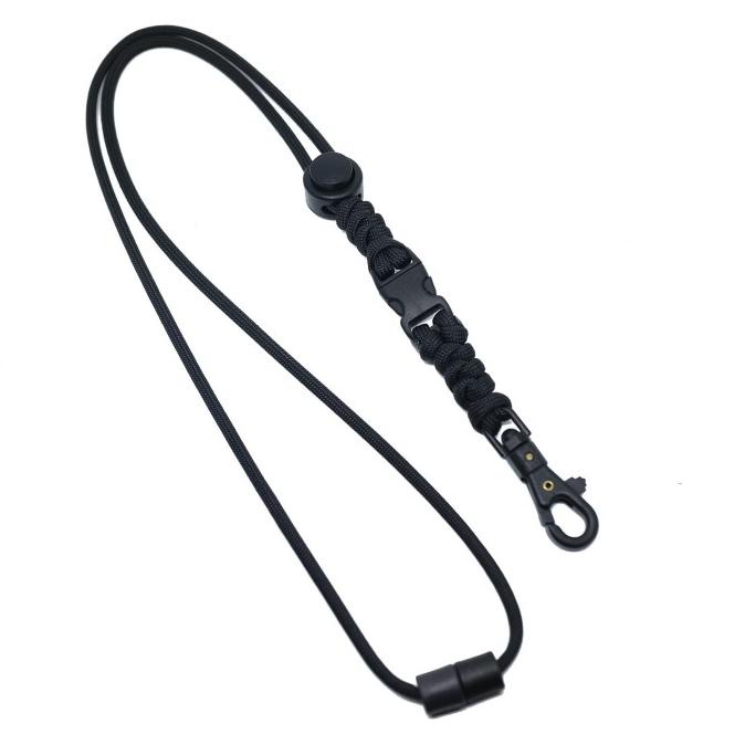 

[[COD]] Tactical Paracord Lanyard / ID Card Holder / Gantungan Kartu Custom 01 BOOM SALE Kode 65