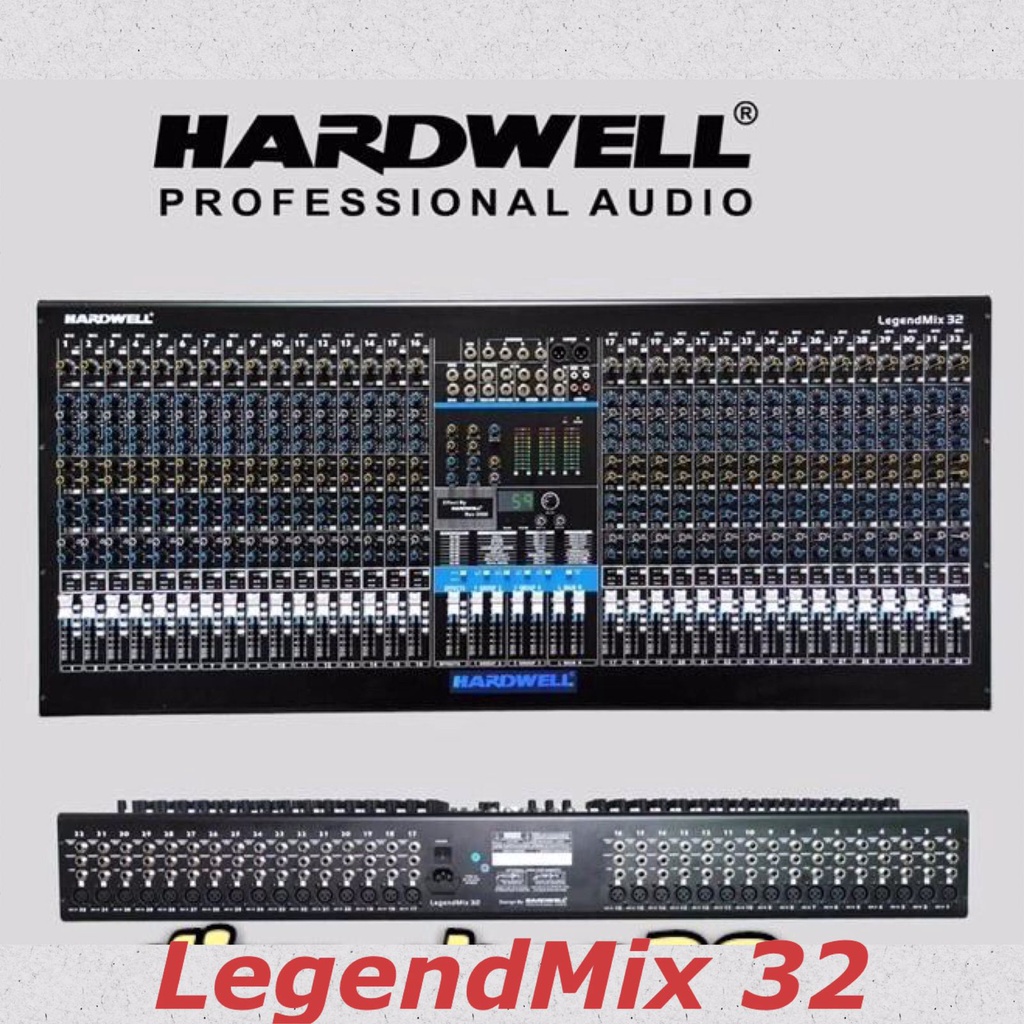 Mixer Audio HARDWELL LEGENDMIX32 LEGEND MIX32 Original 32 CH