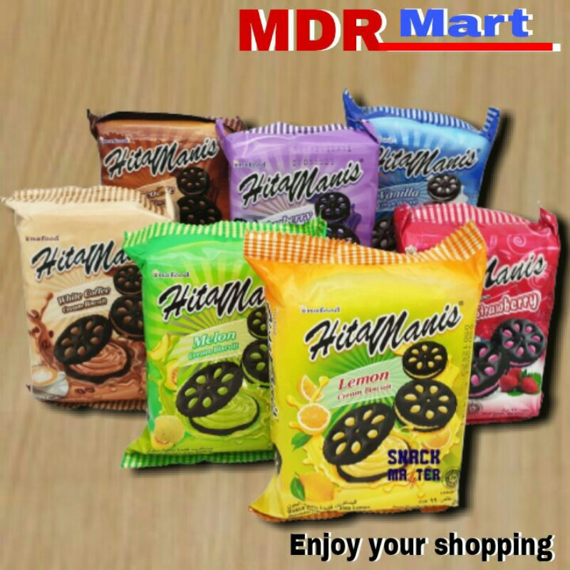 

HITAM MANIS inafood biskuit 99gr/bks