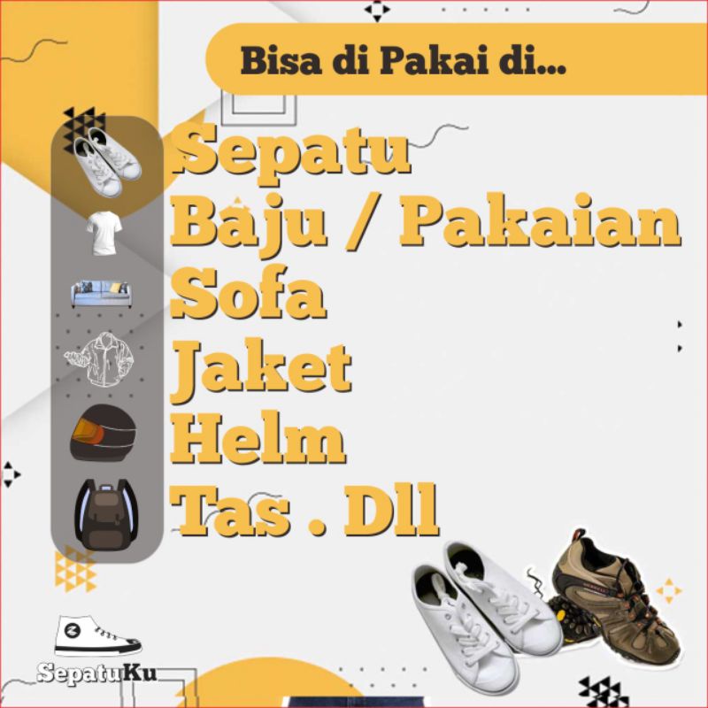 Zaharume Parfum Sepatu Helm Shoe Refresher Parfum Anti Bau Apek &amp; Bakteri Premium Pengharum Sepatu