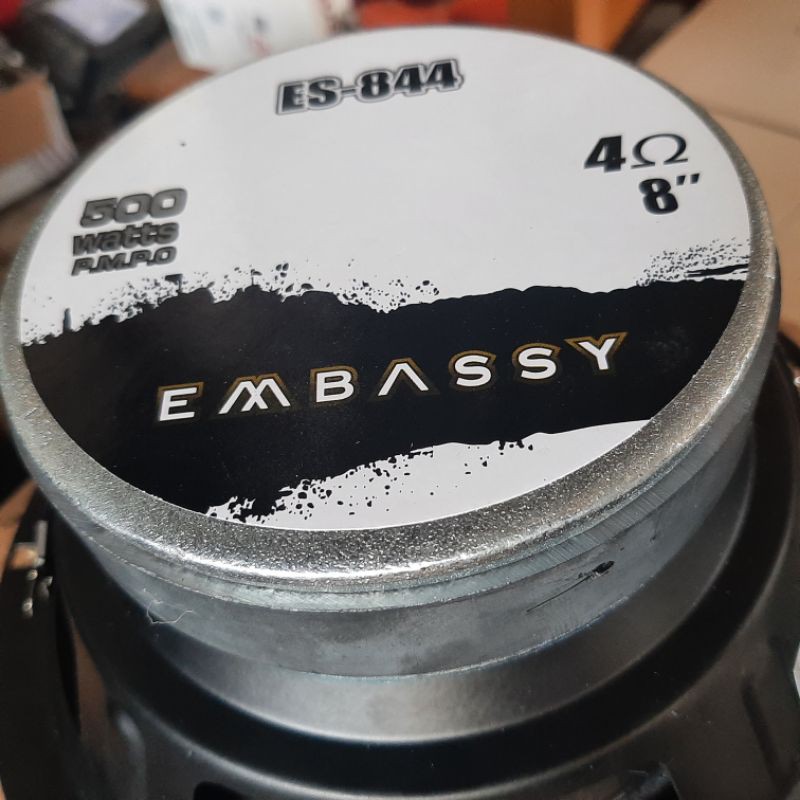 subwofer  8 inci bokong gedhe