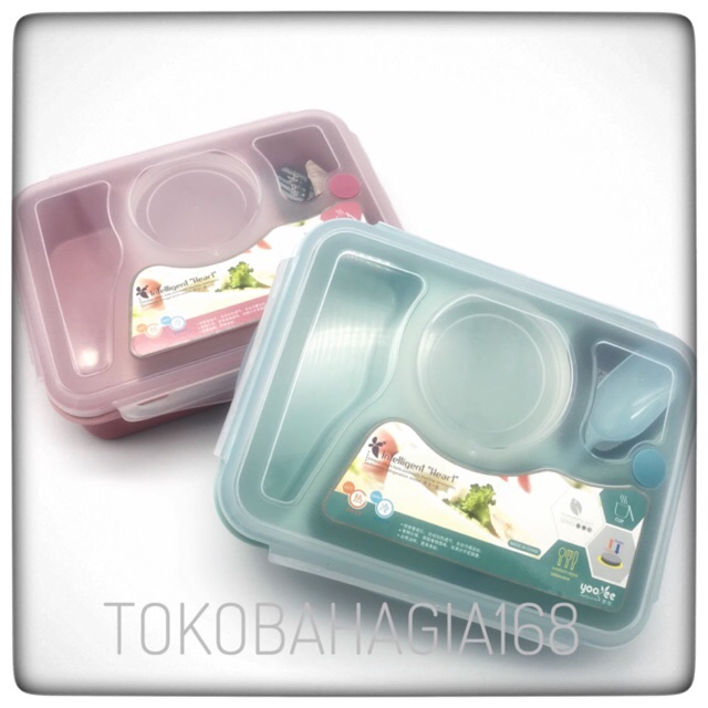 ITEM 392 LUNCH BOX YOOYEE Kotak Makan Sup 4 Sekat Bento