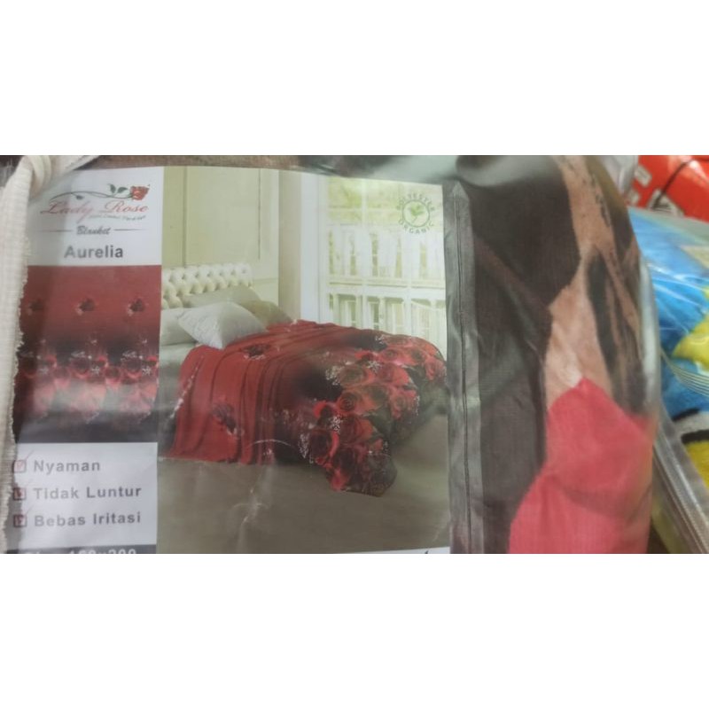 Selimut bulu bahan tebal (160x200 cm)