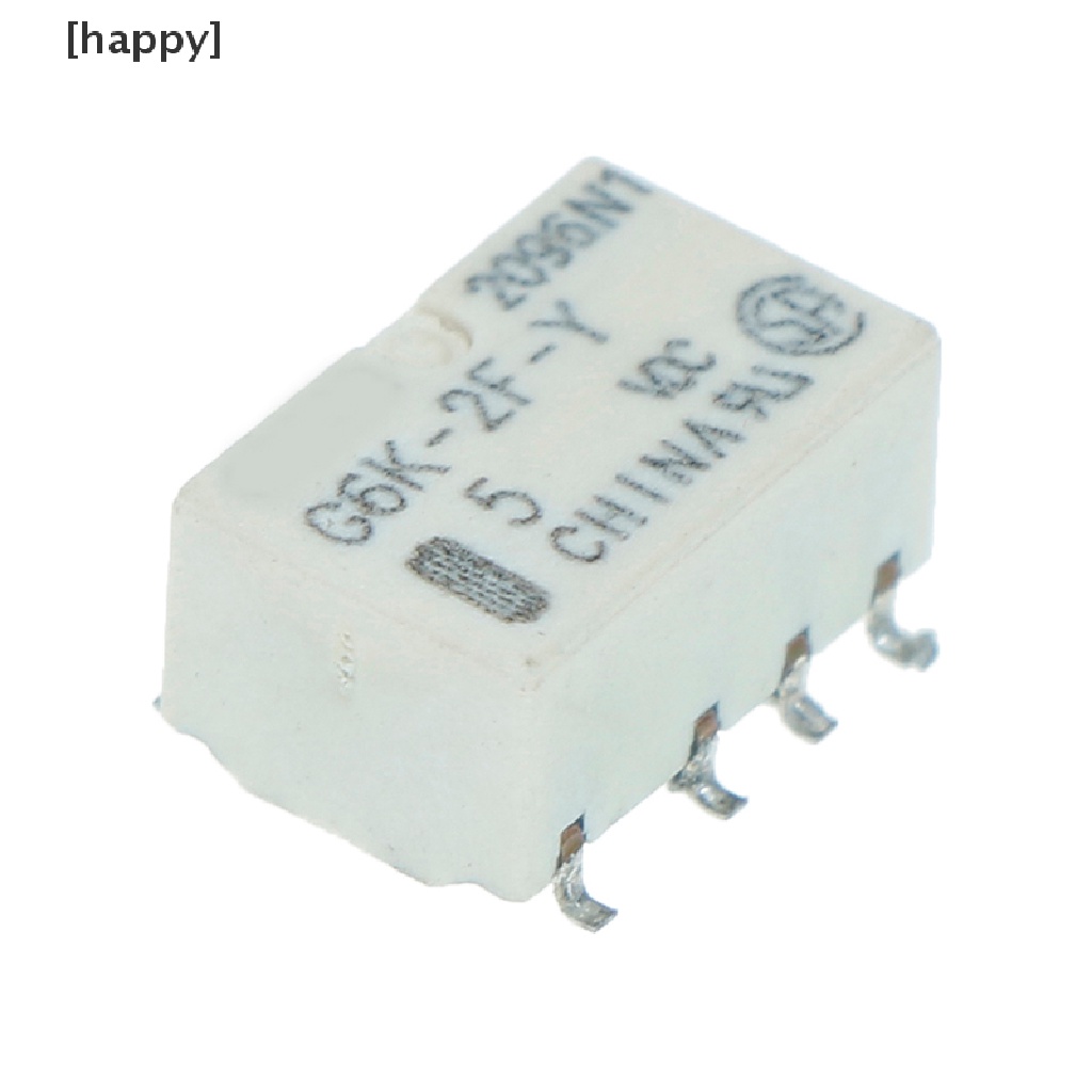 Ha 5pcs Relay Sinyal Dc 5v Smd G6K-2F-Y 8pin Untuk Omron Relay Id